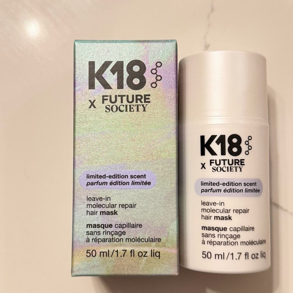 K18 x Future Society Leave-In Molecular Repair Hair Mask Limited Edition Scent